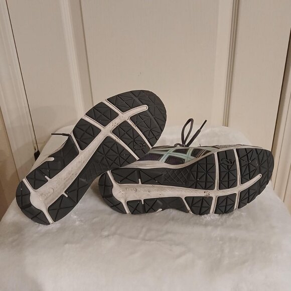 Asics Gel Contend 4 running shoes in gray and mint green size 8.5 - Picture 7 of 7
